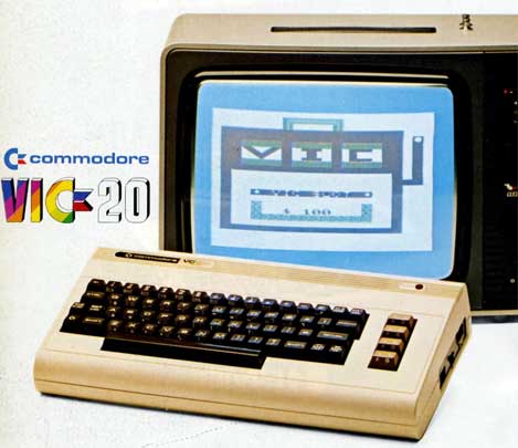 vic20 and tv – Rich McCue v5.0